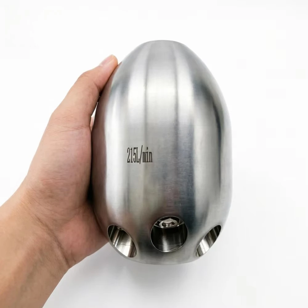 170L High Pressure Drain Cleaning Nozzle 1inch Ceramic Nozzle