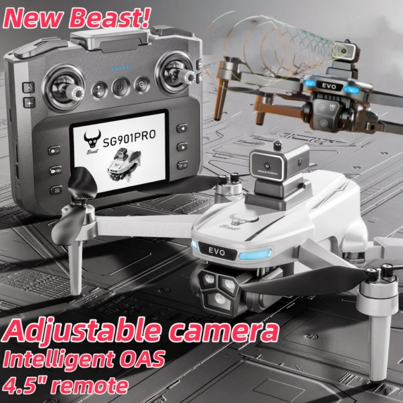 Classic SG901 MAX GPS Drone UAV 8K Professional HD Dual Camera Screen 5G WIFI 360°Obstacle Avoidance Brushless Foldable Quadcope