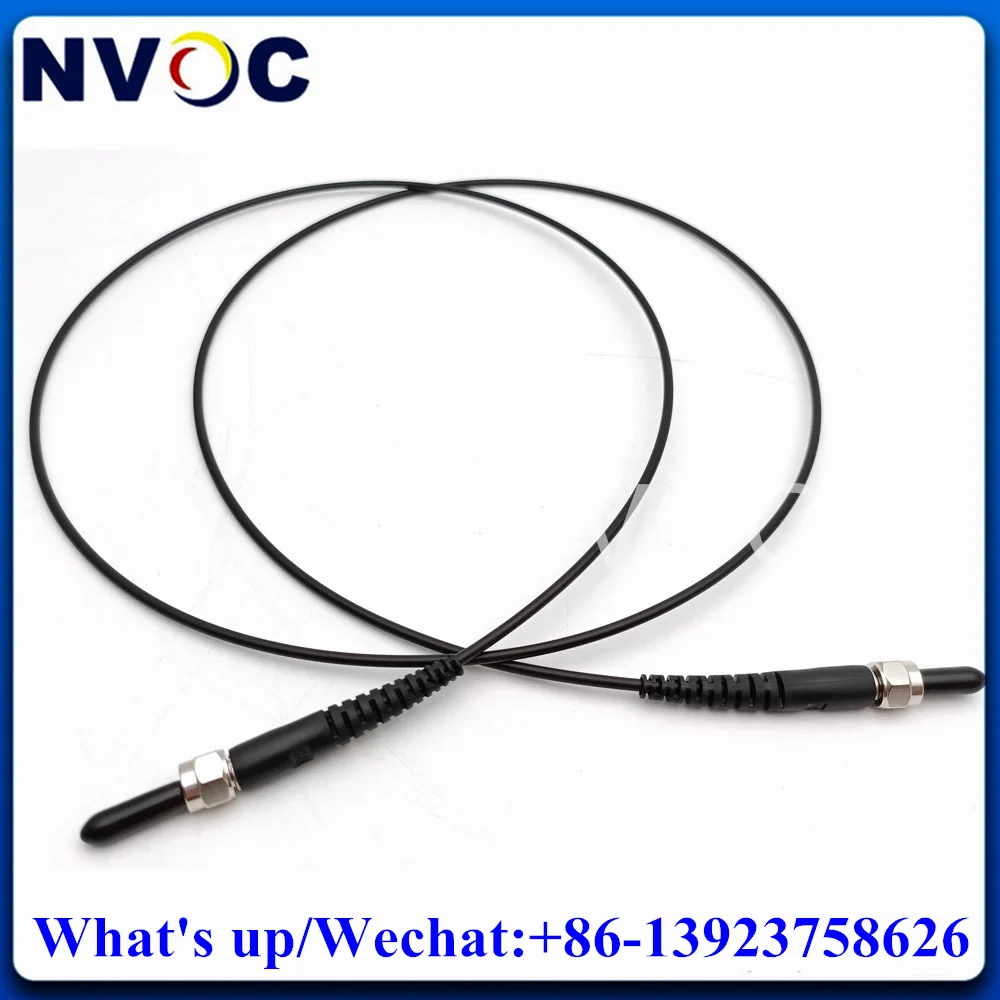 SMA905-SMA 500um Plastic Fiber Metal Ferrule Single Mode Simplex Armored Military Medical Optic Patch Cord Jumper Cable