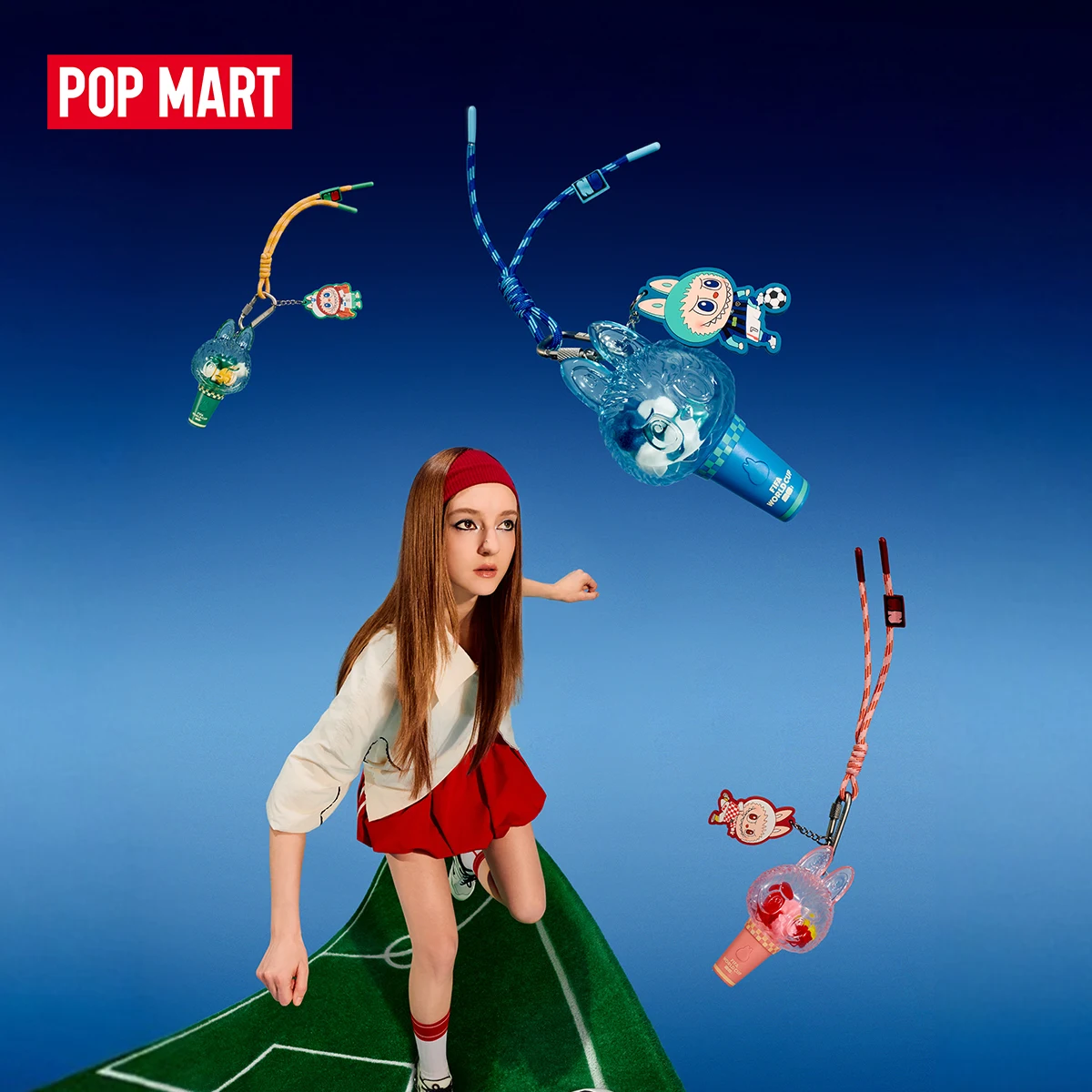 【EU EXCLD】POP MART THE MONSTERS × FIFA SERIES-ミニペンダントライト ブラインドボックス 1/6PCS ブラインドボックス コレクタブルフィギュア かわいいギフト