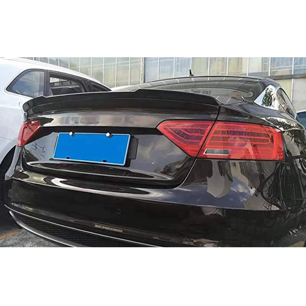 

FOR Audi A5 4 Doors 2 Doors 2009 -2016 V Style Carbon Fiber / Forged Carbon Fiber Rear Trunk Spoiler（Not for S5 RS5）