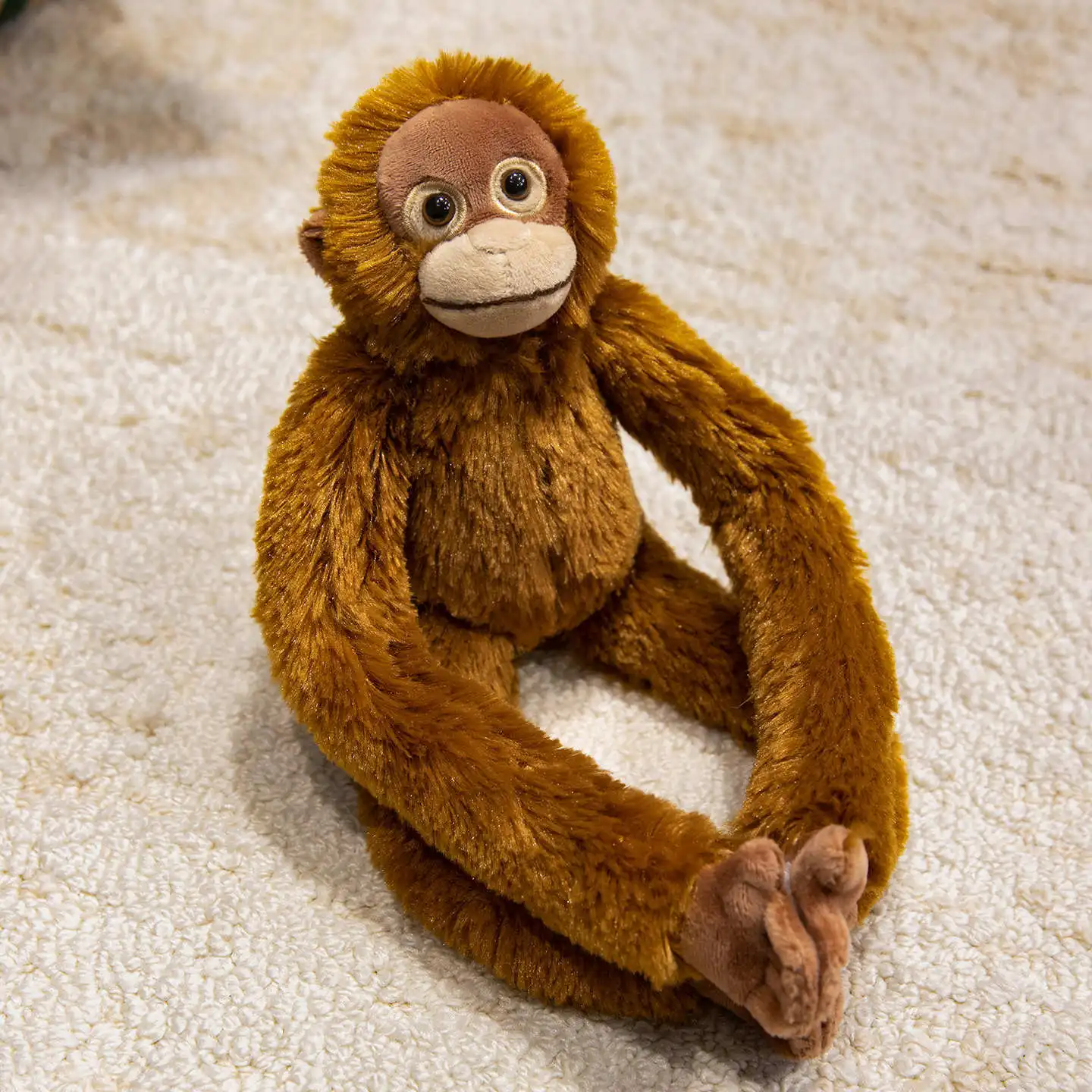 

Simulation Black Brown Orangutan Animal Children Plush Toy Stuffed Gift