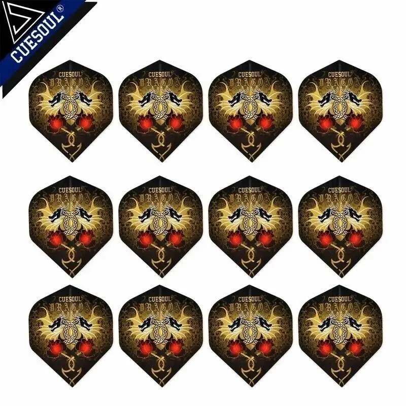 

12 шт. CUESOUL дротик полеты дракон дартс аксессуары дартс крыло zostaw хвост