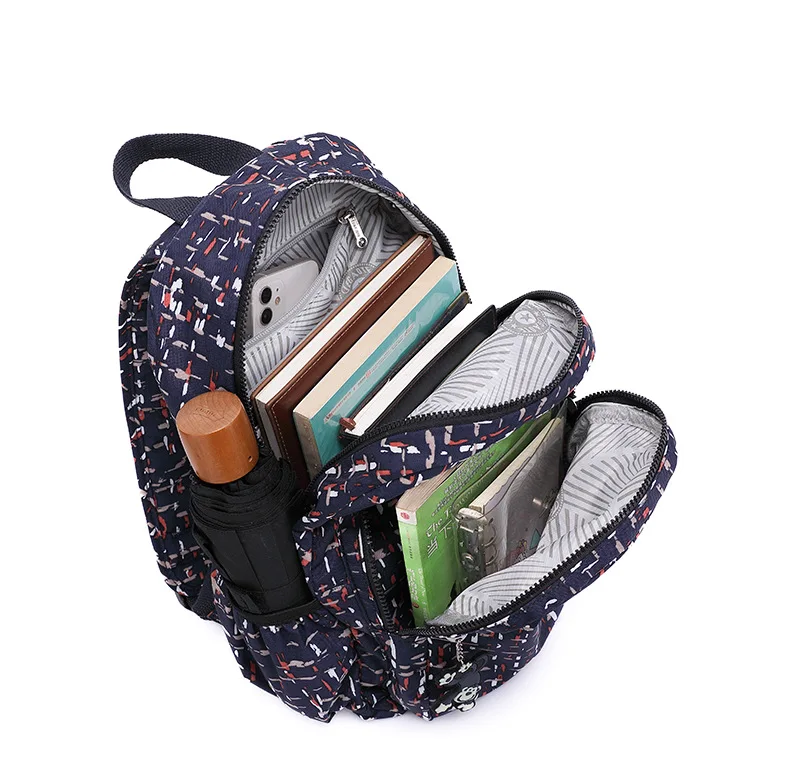 TEGAOTE Zaino alla moda Borse da scuola per ragazze Ragazzi Adolescenti Zaino per laptop da viaggio di grande capacità Zaini in nylon per bambini