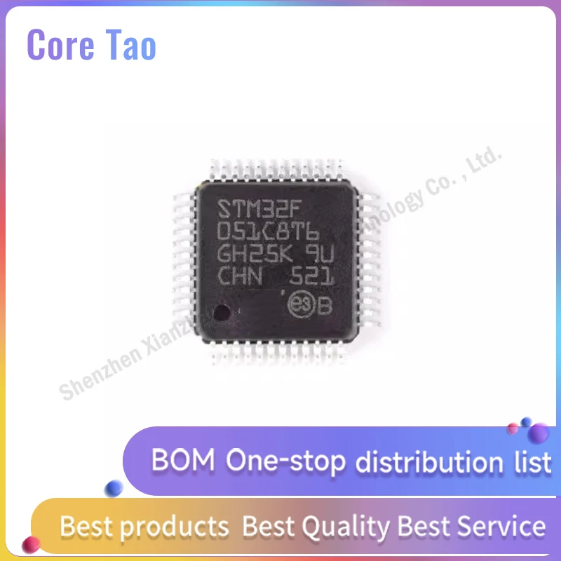 1pcs/lot STM32F051C8T6 STM32F051 051C8T6 LQFP48 Microcontroller chips in stock