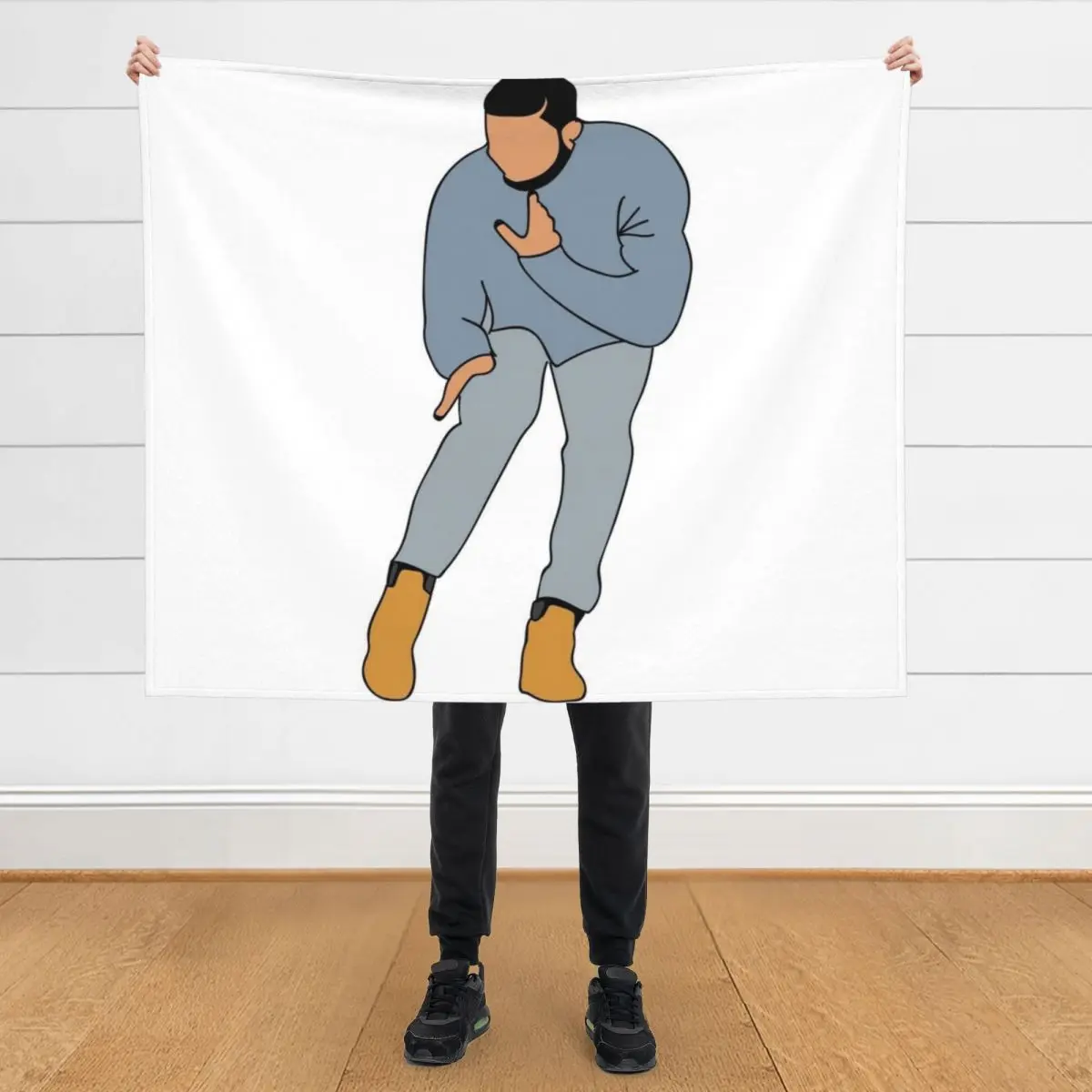 

DRAKE'S HOTLINE BLING Throw Blanket Decoratives Blankets For Baby Sofas Blankets For Sofas Blankets