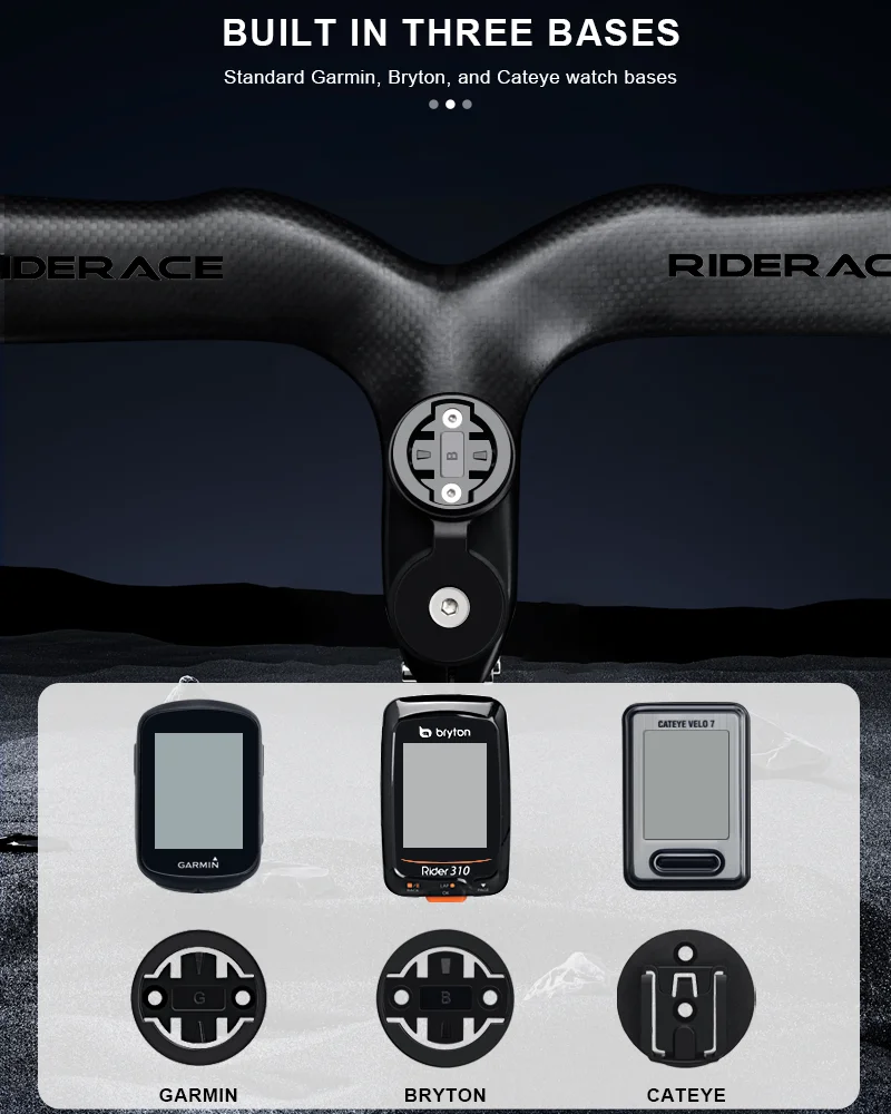 Soporte ciclocomputador Garmin Edge Bryton Cateye-Accesorios MTB - imagen 2