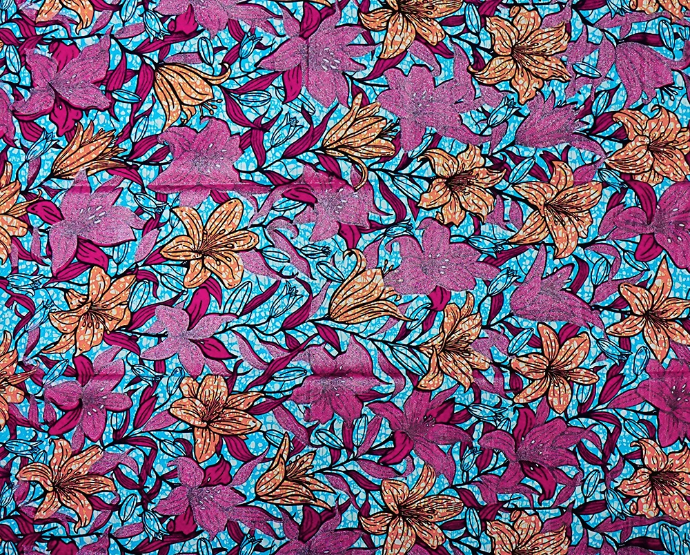 Imagem -04 - African Grand Ouro Cera Tecido para Mulheres Vestido Ankara Glitter Soft Flash Gold Print Batik Alta Qualidade Novo Jardas