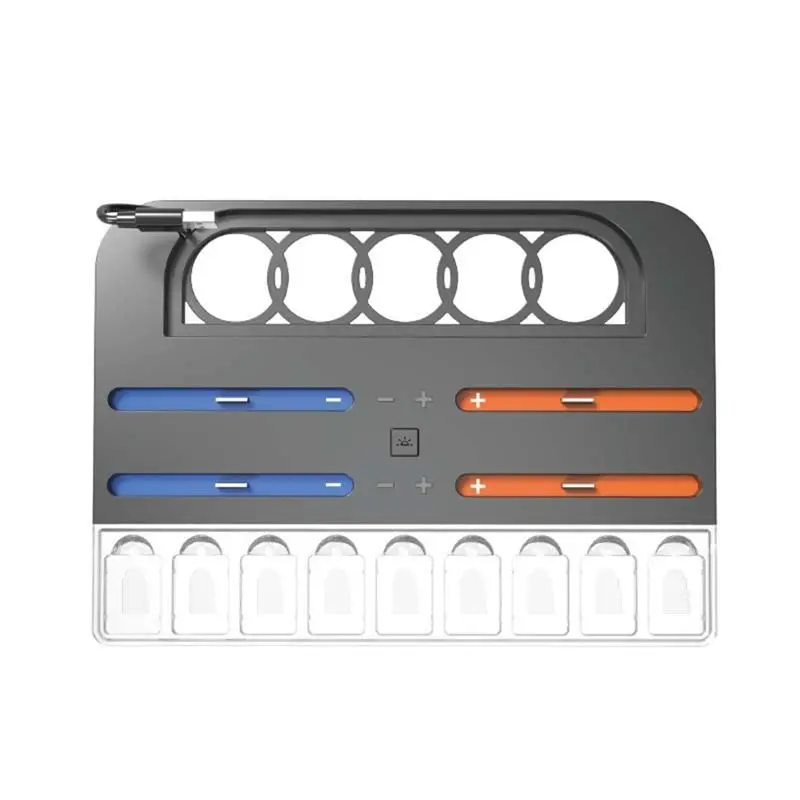 

【SURPISE】Охлаждающая подставка для контроллеров Joycon, зарядная док-станция для Switch 2 с 9 слотами для игровых карт, держатель для игровой консоли