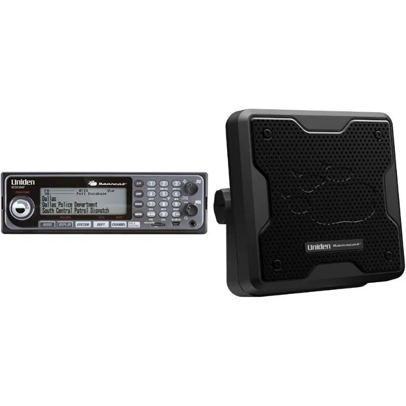 Uniden BCD536HP seri HomePatrol Digital Stage 2 Base/pemindai seluler dengan hpdt dan Wi-Fi dan (BC20) Bearcat 20