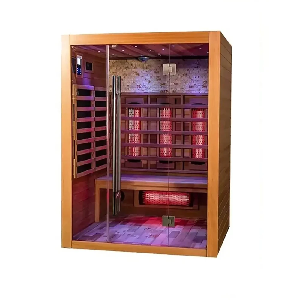 

Halo Therapy Far Infrared Sauna Cabin Himalayan Salt Oxygen Ionizer Infrared Sauna