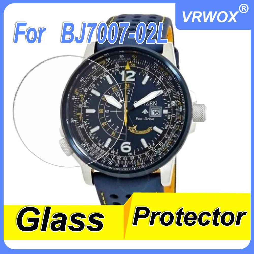 3Pcs Tempered Glass For Citizen BJ7094-59L BJ7136-00E   BJ7138-04E BJ7007-02L  BJ7071-54E Watch Screen Protective