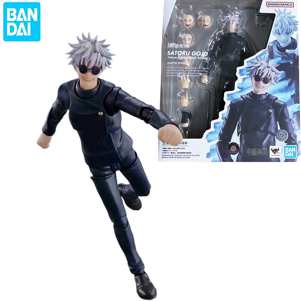

In Stock Bandai S.H.Figuarts SHF SATORU GOJO Tokyo Jujutsu High School Model Kit Anime Action Fighter Finished Model Gift