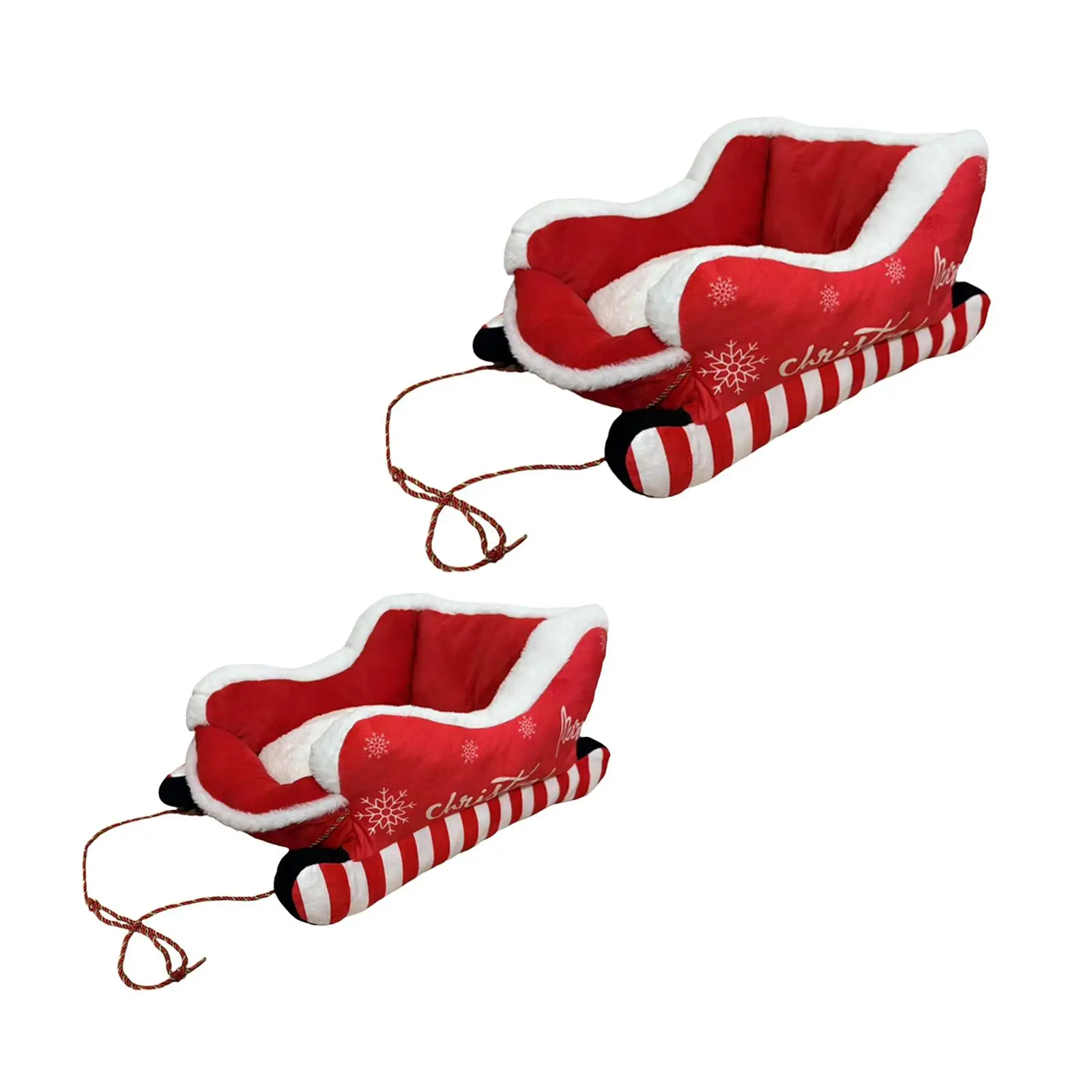 

Декоративный рождественский диван-кровать для собак, теплая плюшевая подушка для сна для щенков для праздничного домашнего комфорта