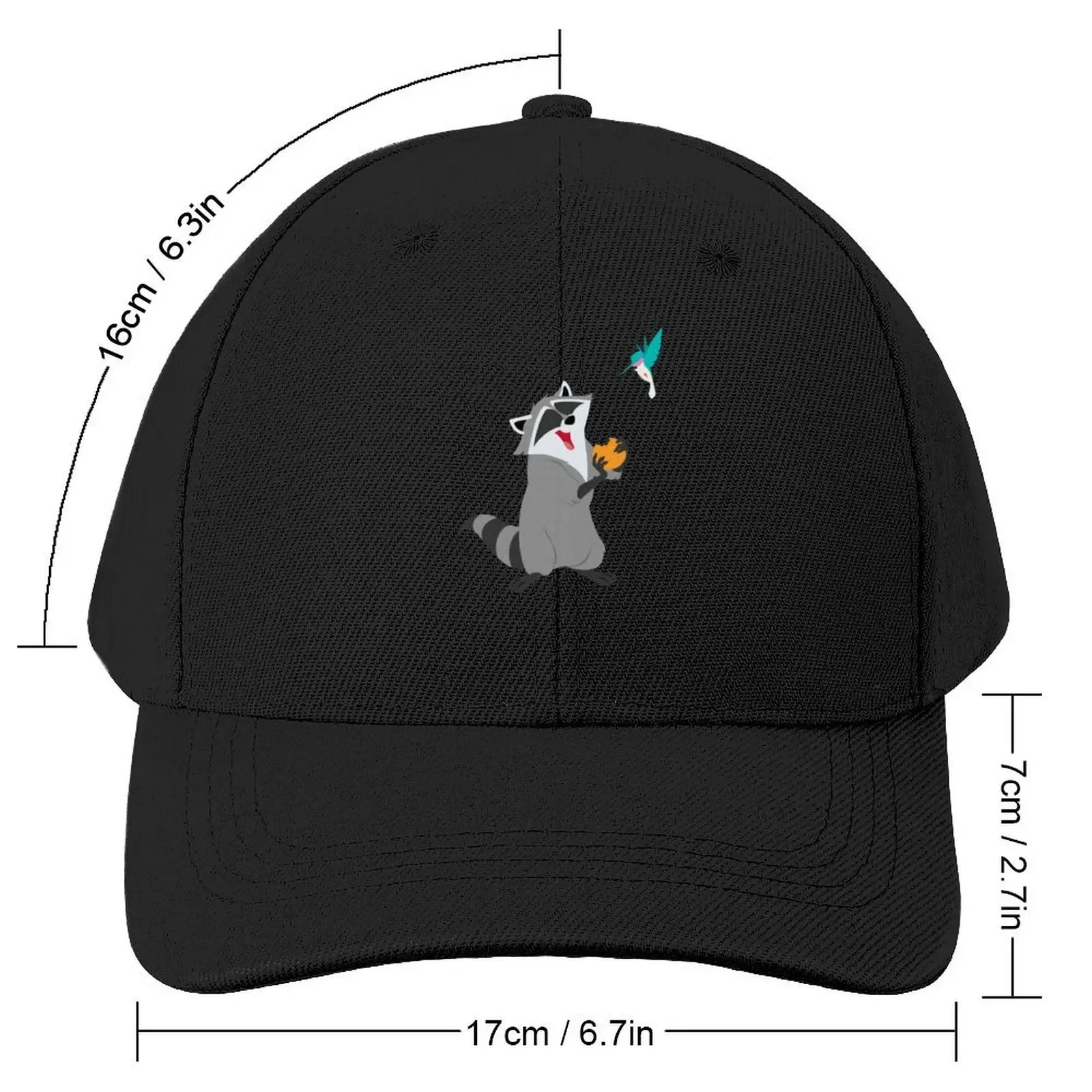 Minimalist Meeko & Flit Baseball Cap Rugby Designer Hat Mens Hats Women's