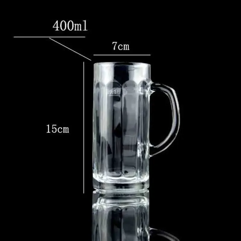 1pc Self Explosion/Energy Blast Ideas Crystal Beer Cup Magic Tricks Magician Magia Stage Illusion Mentalism (H15cm*Dia7cm)