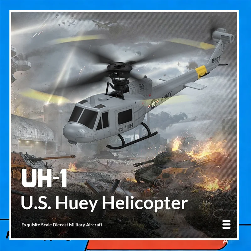 

Rc Era C180 Six Channel Remote-Controlled Helicopter Intelligent Reverse Flight Optical Flow Brushless Tof Laser Height Bo105