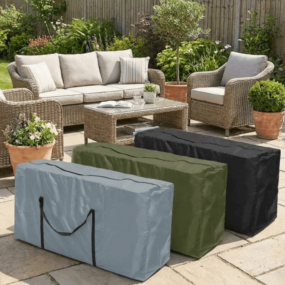 

Large Capacity Cushion Storage Bag Oxford Cloth Dust-proof Christmas Tree Storage Bag Waterproof with Zipper and Handles