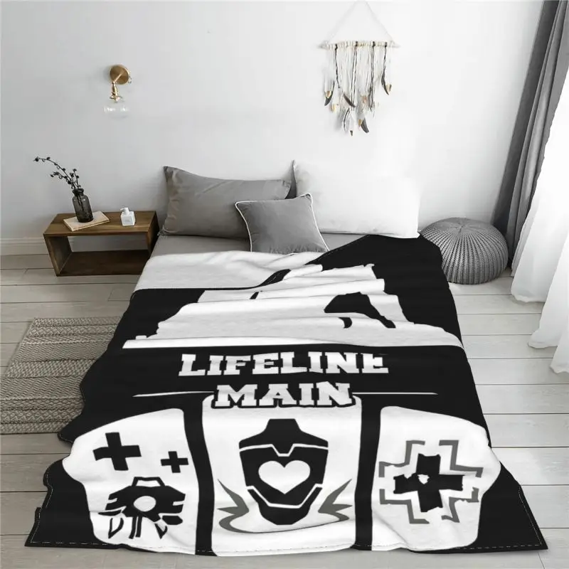 Lifeline Main Apex Legends Blanket Soft Flannel Comfortable Sofa Dedicated Family Expenses