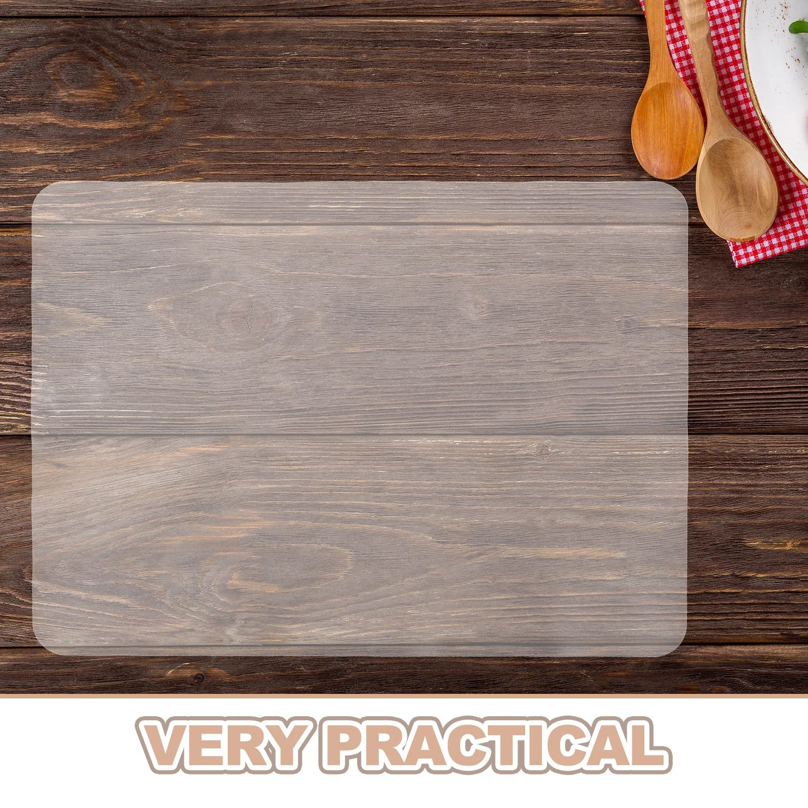 2Pcs Silicone Table Mats Oversized Non Skid Heatproof Surface Protector for Counter DIY Craft Jewelry Casting Camping Travel