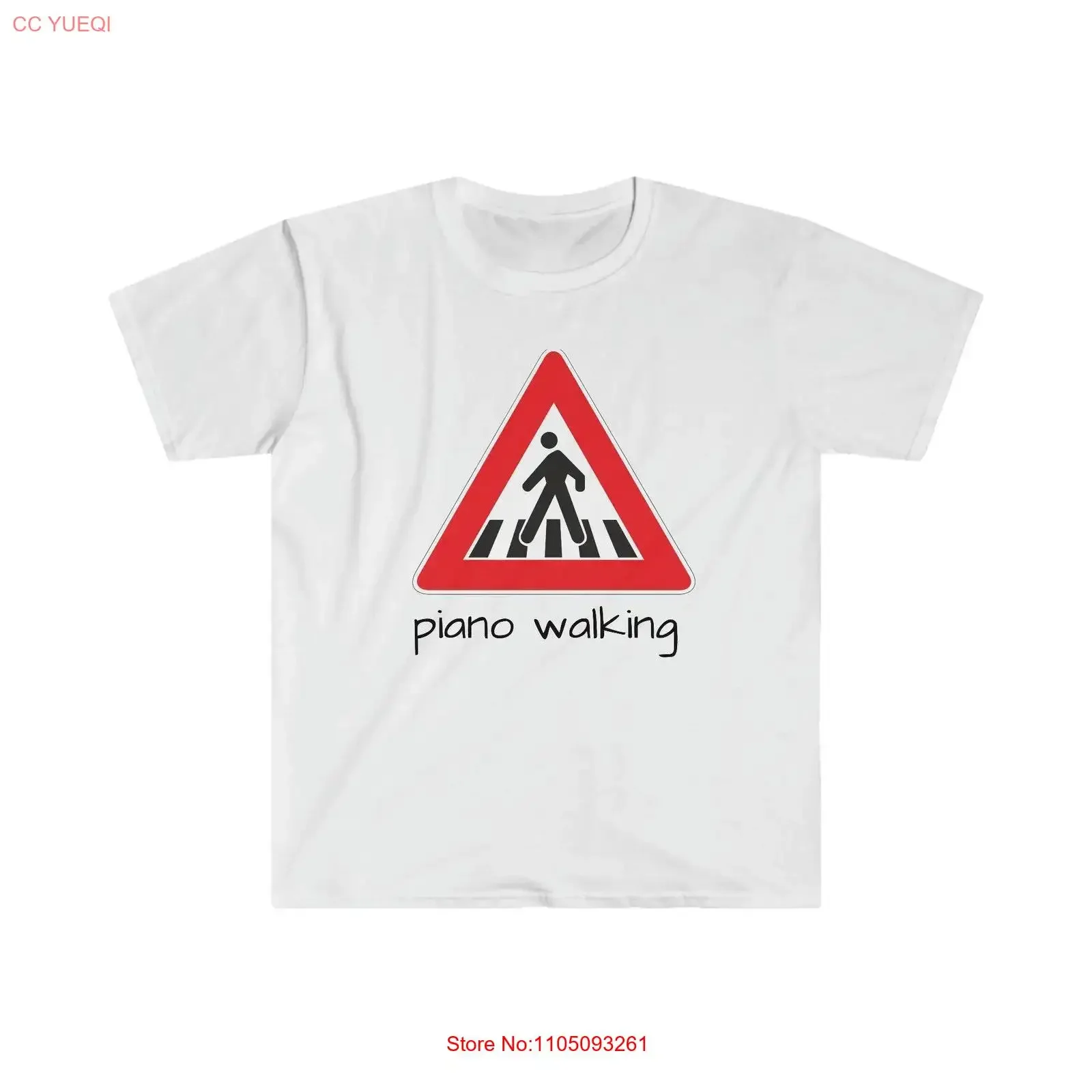 تي شيرت Fun Road Sign تي شيرت عتيق مغسول للرجال كاجوال قابل للتنفس للارتداء اليومي ملابس مصممة قليلاً برسومات ناعمة #1