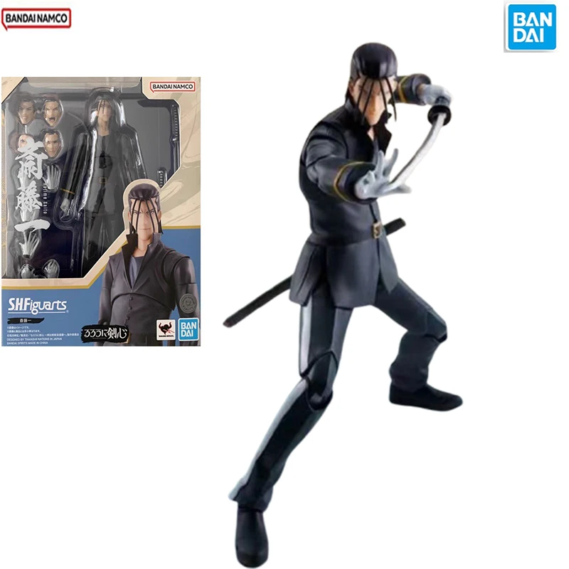 

Original In Stock Bandai S H Figuarts Rurouni Kenshin Saito Hajime Action Figure Model Doll Brand New Boxed Garage