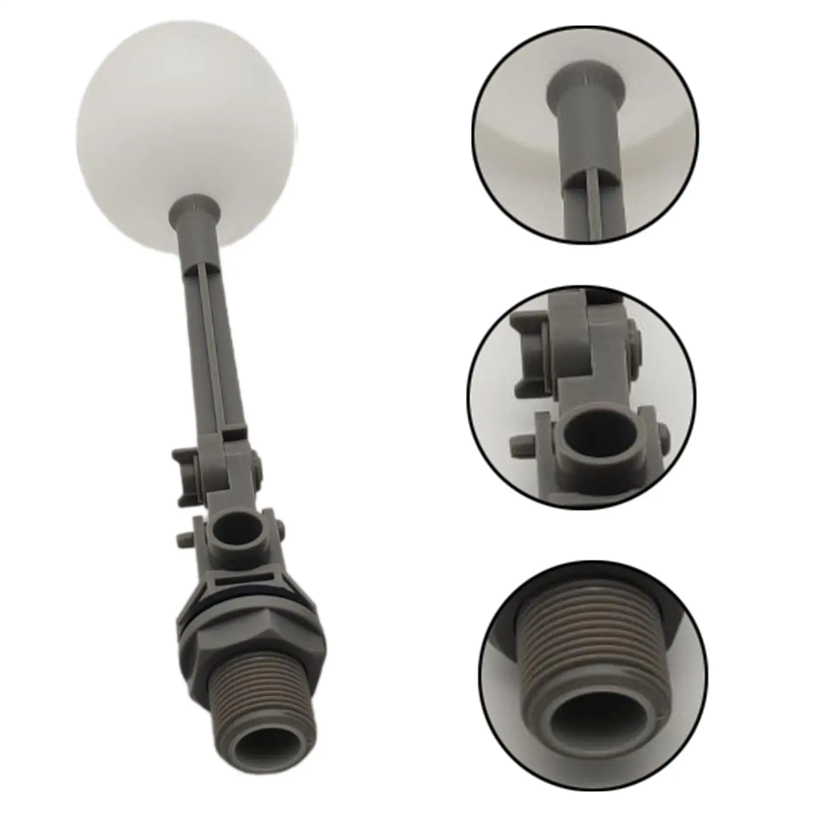 

Автоматический поплавковый клапан для резервуаров, регулируемый клапан контроля потока воды для аквакультуры, прудов, гидропоники