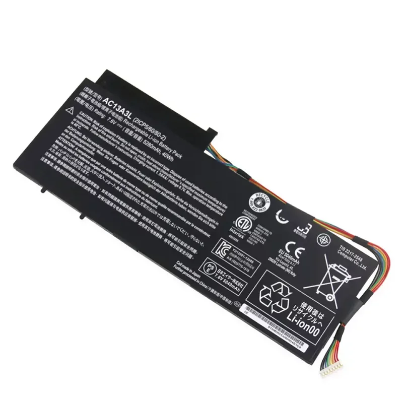 Imagem -05 - Supstone Nova Ac13a3l Kt.00403.013 Bateria do Portátil para Acer Aspire P31314833p3-1713322y2g06as Travelmate X313-ex313-m