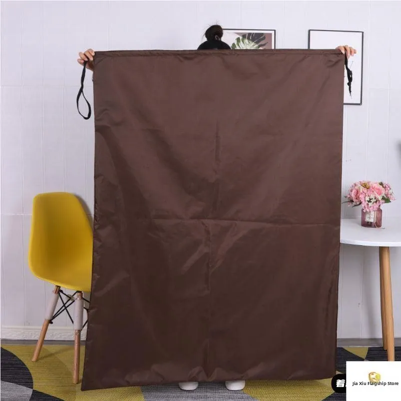 ถุงคลุมกันฝุ่นขนาดใหญ่ ผ้าคลุมเตียงแบบพับได้ สำหรับเตียงนอน ป้องกันฝุ่นละออง จัดระเบียบบ้าน