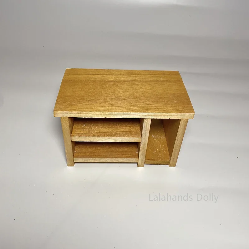 Table et chaise en bois pour maison de poupée, Mini cuisine, modèle pour maison de poupée, cuisine, salle à manger, meubles, accessoires de décoration