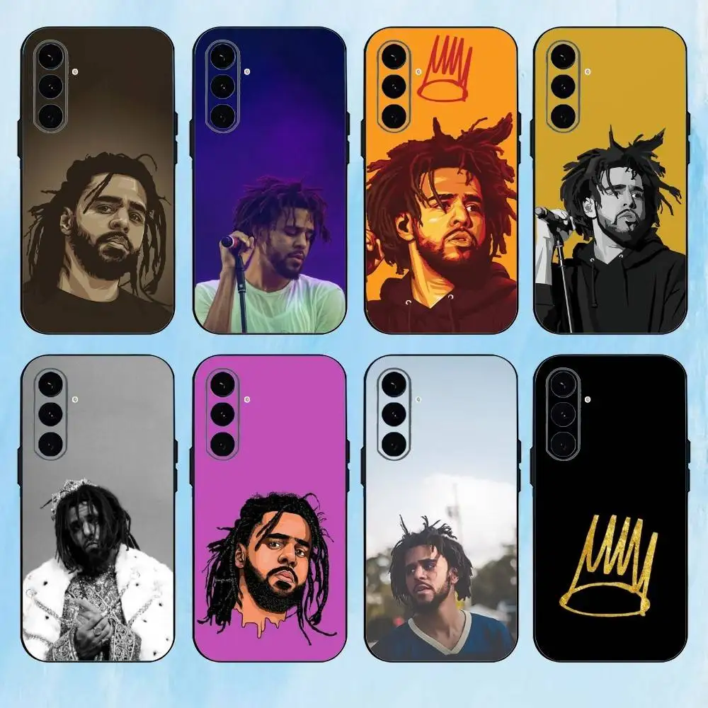 

Rapper Singer J-J C-Cole Phone Case For Samsung Galaxy A73,A72,A71,A70,A53,A52,A51,Others Soft Black Cover
