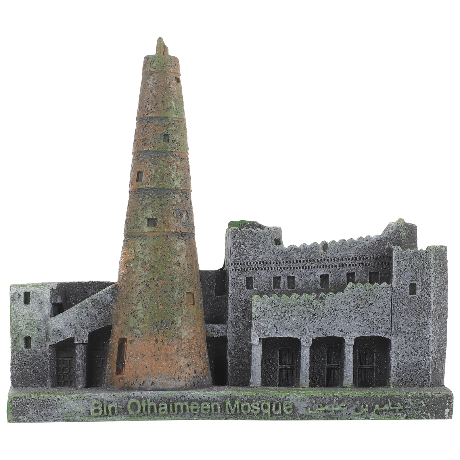 

Retro Ornament Decorative Landscaping Accessory Delicate Castle Hideout Supply Water Cave Resin Aquarium