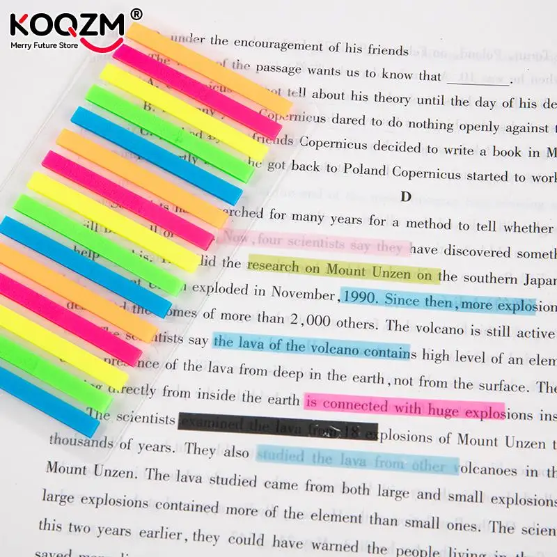 200/300 Sheets Flags Tabs Page Markers Sticky Key Points Index Note Sticker Bookmark To Do List Labels Sticky Notes Stationery