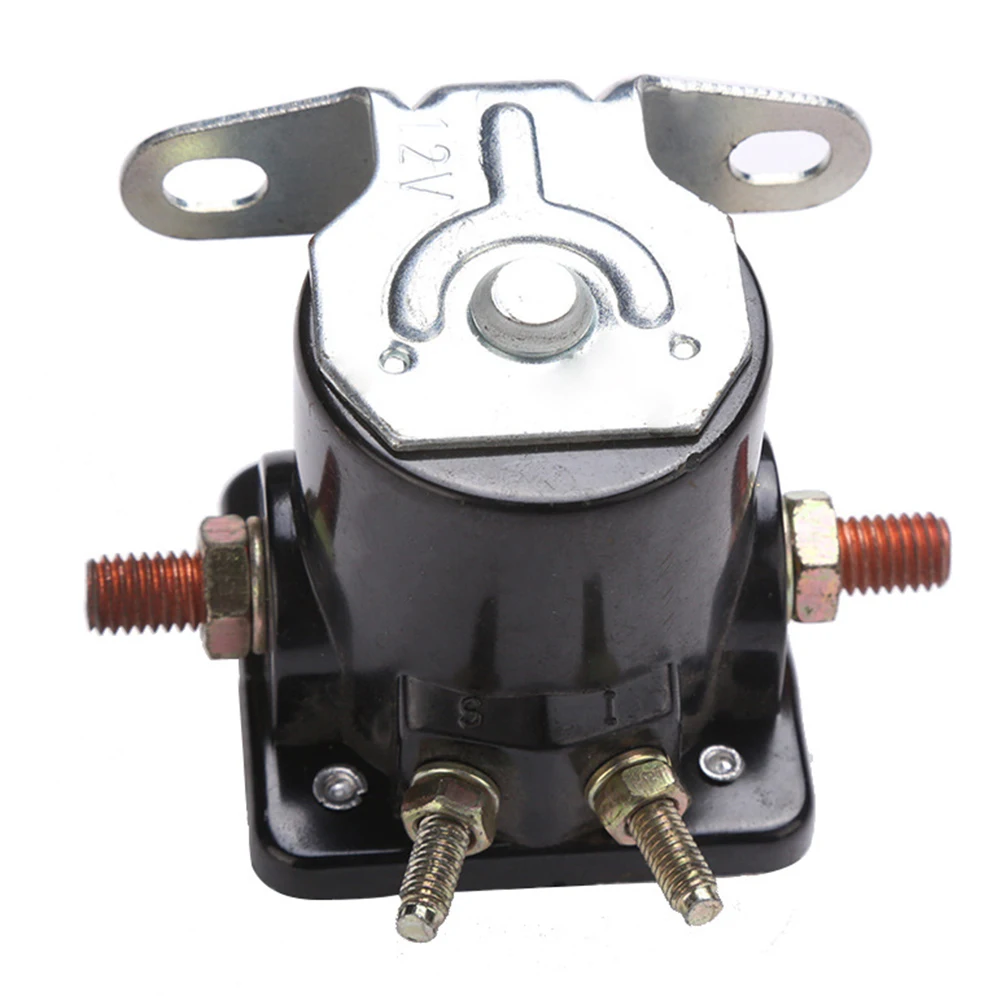 4 Pin 12V Starter Solenoid Relay With Copper Coil For SW3 B6AZ-11450-A For Ford For Mercury Car Engine Starting System Replaceme