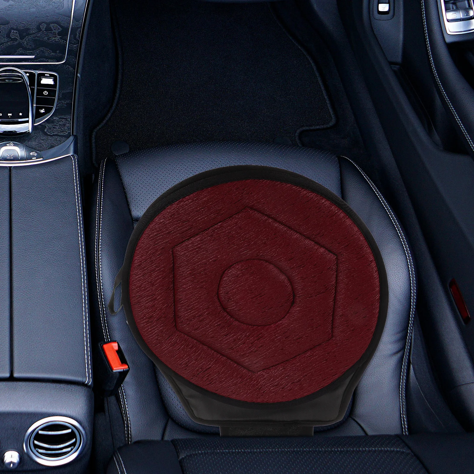 

Auto Seat Cushion Rotating Car Swivel Seat Pad 360 Swivel Gentle Support Portable Design for Pregnant Women Car Cushion