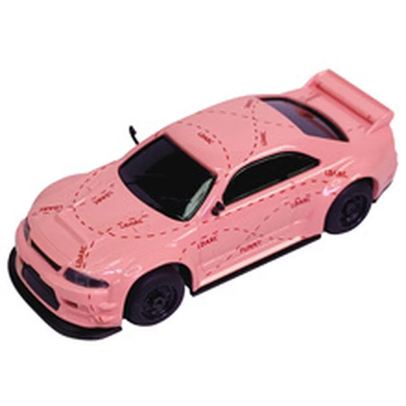 Mais recente ponto 1/64 simulação em escala completa carro de controle remoto mini bonito e conveniente para transportar brinquedos de entretenimento pai-filho