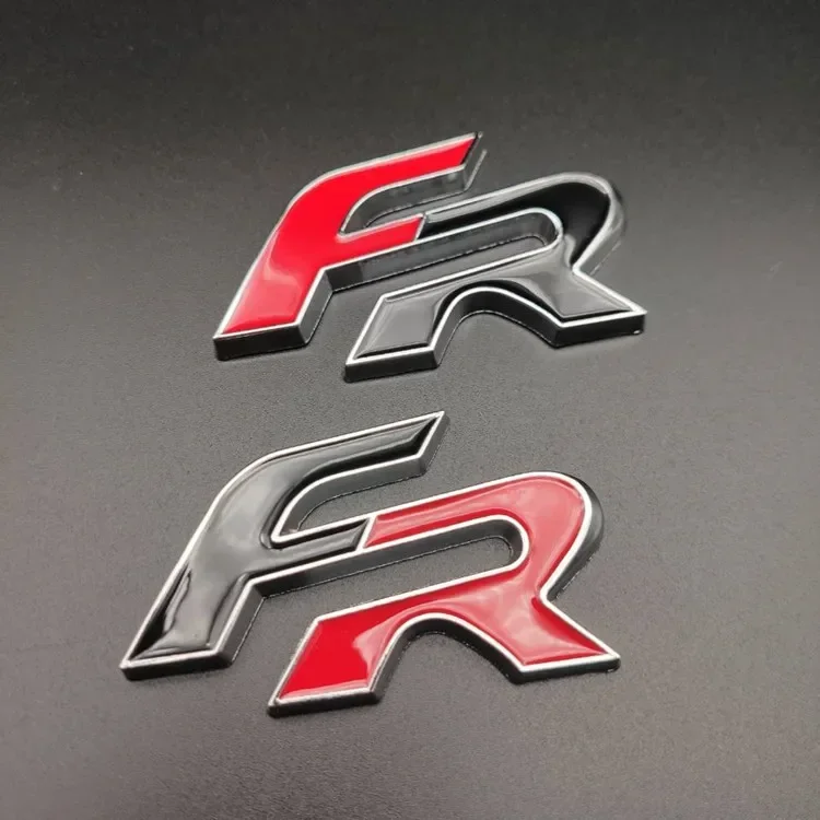 

FR Car Self-adhesive Is Suitable For Modification Standard Car Tail Label Body Metal Decoration Personalized Emblem Sticker