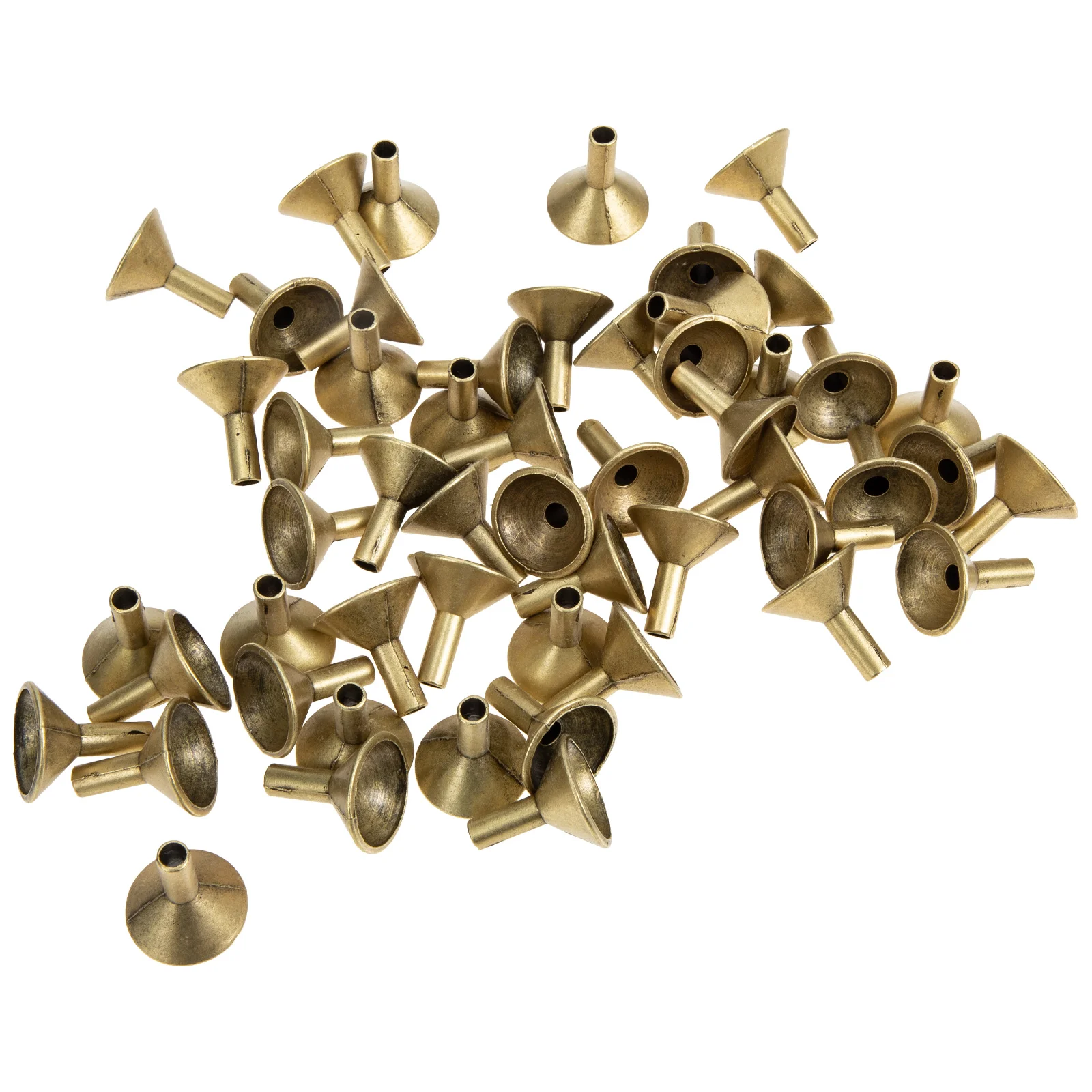 

50 Pcs Cone Incense Backflow Shanto Burner Trays Metal Simple Stick Holder Holders