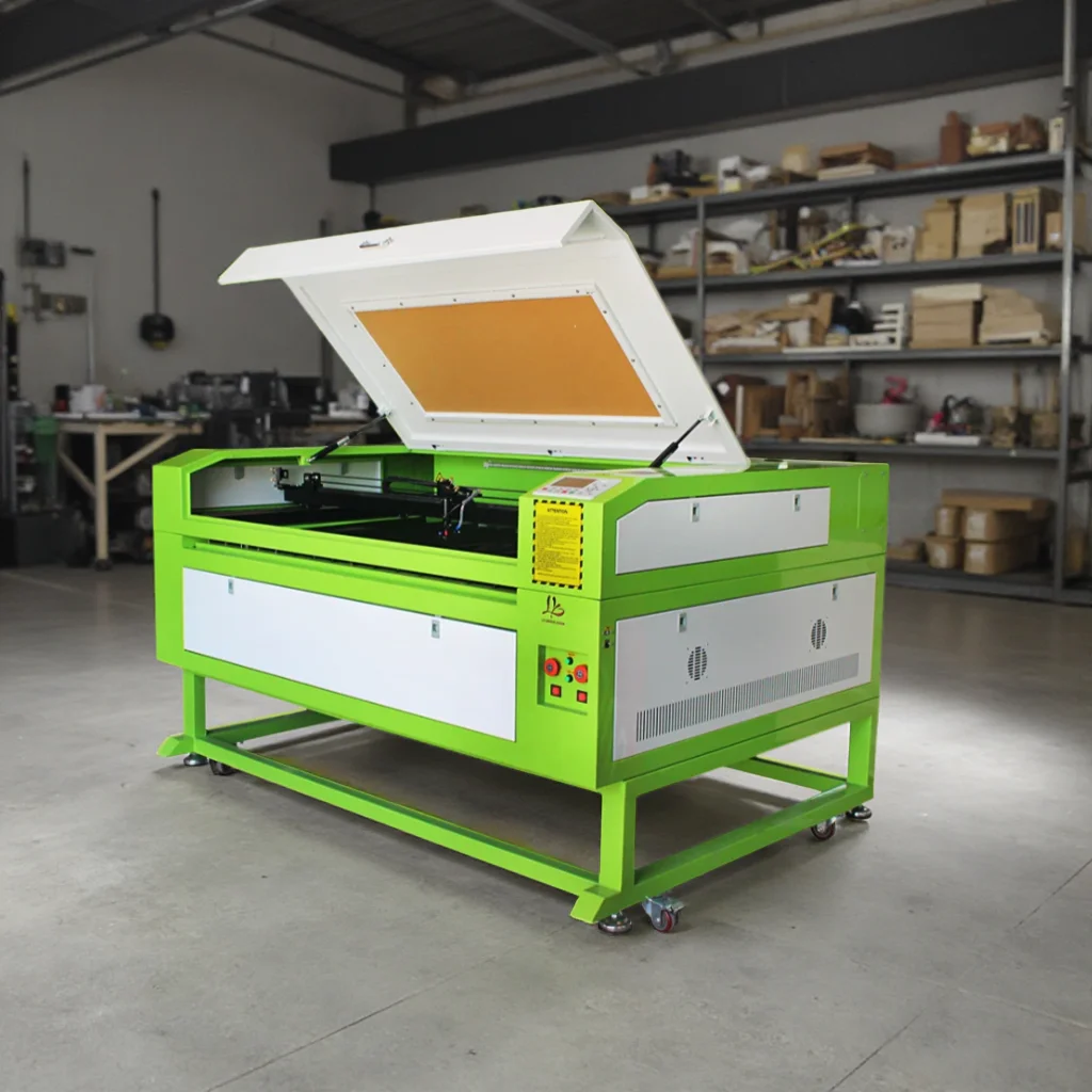 LY 130W DSP 1390 CO2 Laser Engraving Cutting Machine TROCEN Offline 1300x900mm CW5200 Chiller Rotary Auto Focus RECI Honeycomb