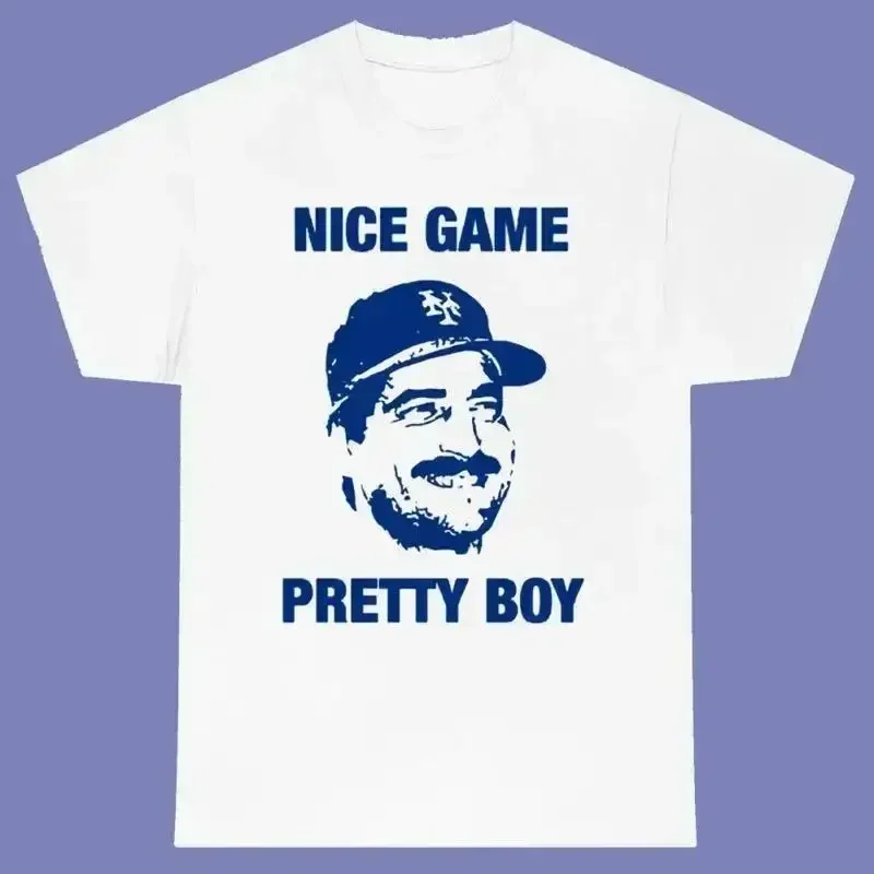 Nice Game Pretty Boy Seinfeld TV Show Men's White Size S3XL T shirt