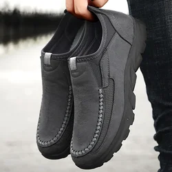 Men Casual Shoes Breathable Loafers Sneakers Fashion Comfortable Flat Handmade Retro Leisure Loafers Shoes Men Shoes