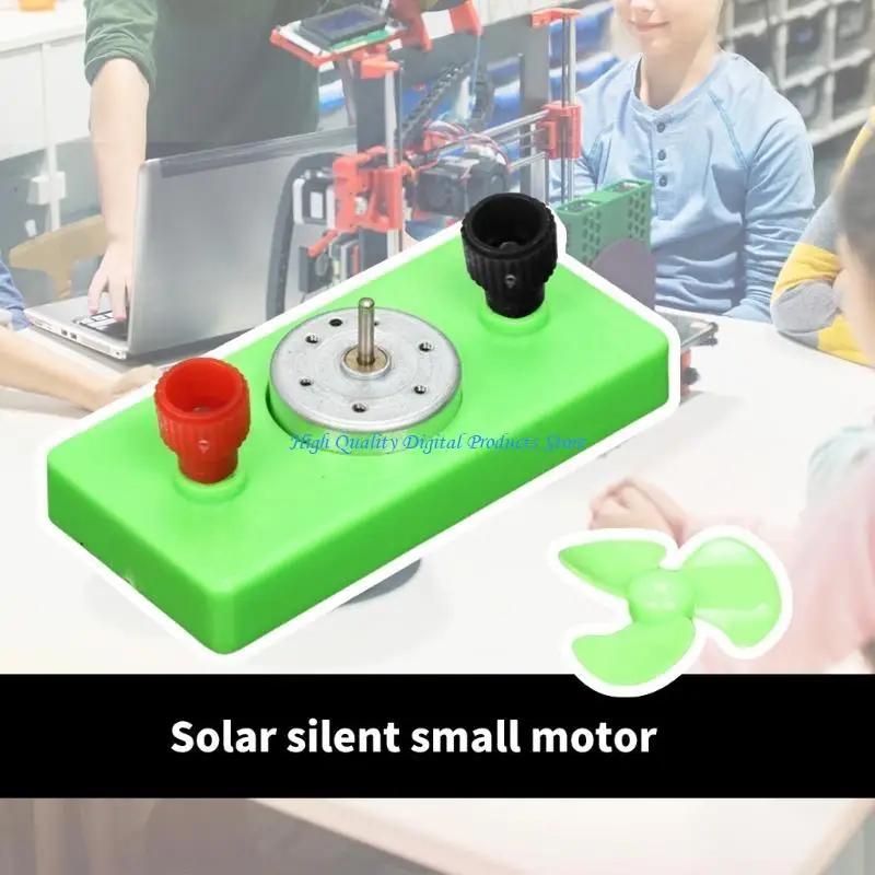 U2JE 소형 태양 광 전원 전원 모터 교육용 모터 팬 물리학 전기 실험 공급 학교 교실 사용