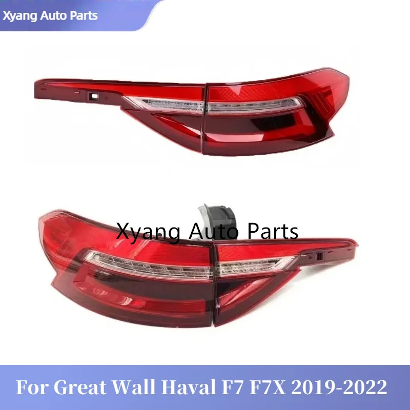 Inner For Great Wall Haval F7 F7X 2019 2020 2021 2022 Rear Bumper Tail Light Lamp Taillights Taillamp Brake Light