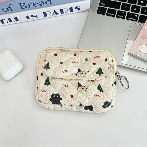 Cute Cartoon Small Travel Cosmetic Lipstick Earphone Card Portable Storage Bag Purse Women Gift Pouch In Make up Bags Organizer - Image 9