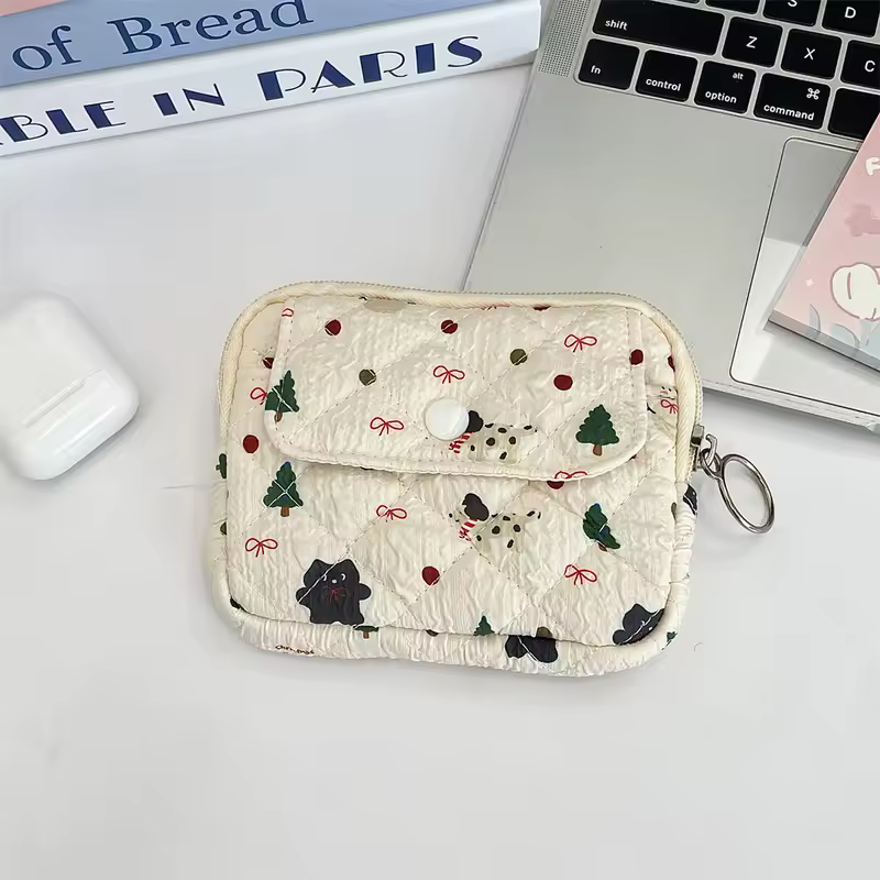 Cute Cartoon Small Travel Cosmetic Lipstick Earphone Card Portable Storage Bag Purse Women Gift Pouch In Make up Bags Organizer - Image 9