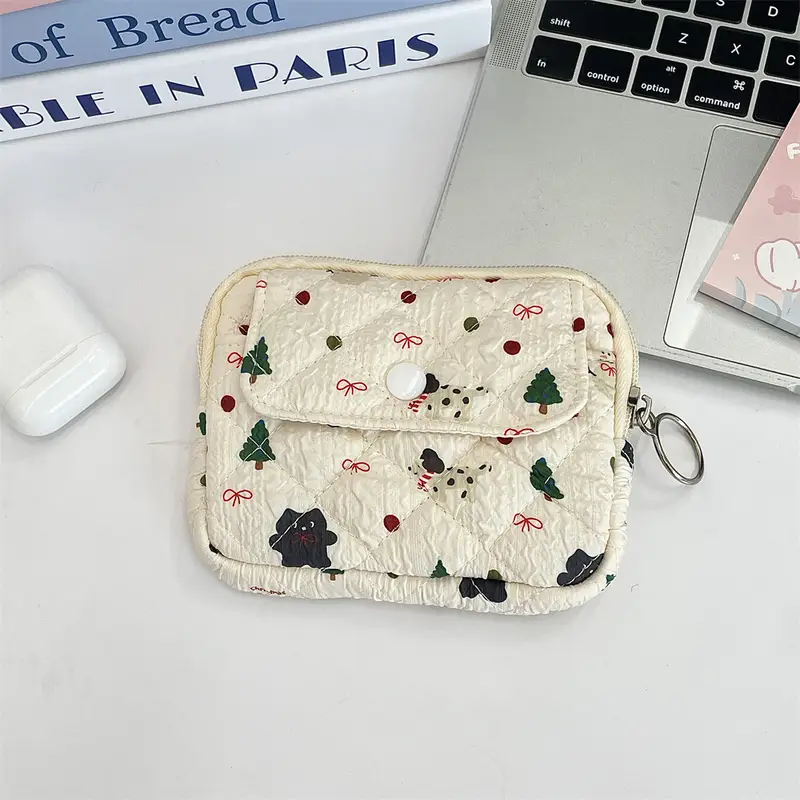 Cute Cartoon Small Travel Cosmetic Lipstick Earphone Card Portable Storage Bag Purse Women Gift Pouch In Make up Bags Organizer - Image 9