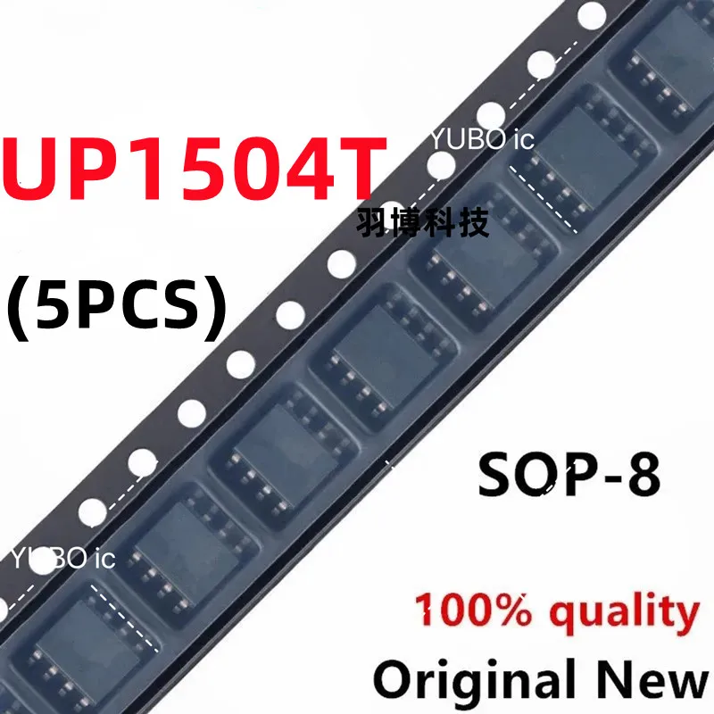 (5piece)100% New UP1504T UP1504TSU8 sop-8 Chipset