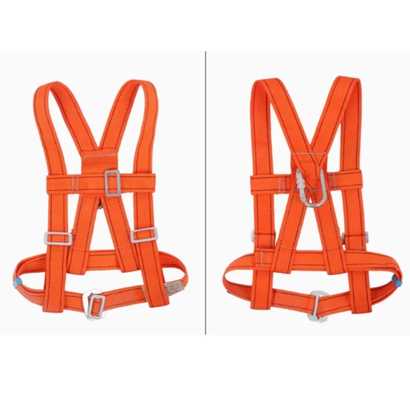 Outdoor anti-drop safety rope set with a single small hook 3 meters long aerial work safety belt