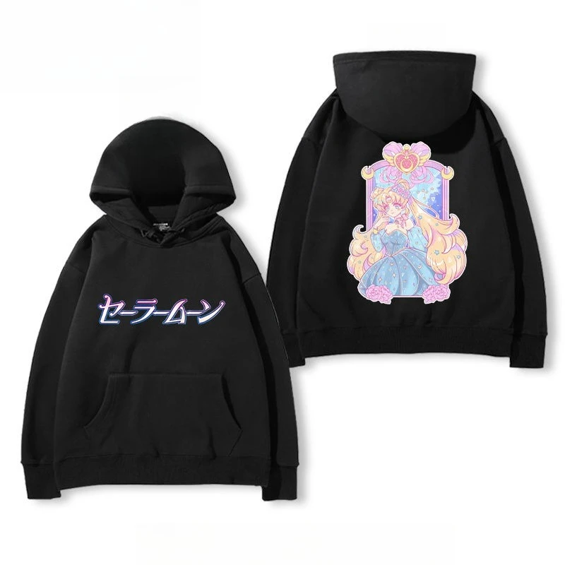 

Trend Sailor Moon 2025 New Hot Joint Hooded Sweater Men and Women Teenagers Autumn and Winter Versatile Casual Trend Top