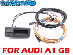 FOR AUDI A1 GB Rear View Camera Handle With Highline Guidance Line + Wiring Harness